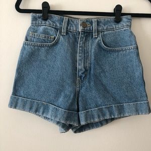 American Apparel Denim Shorts